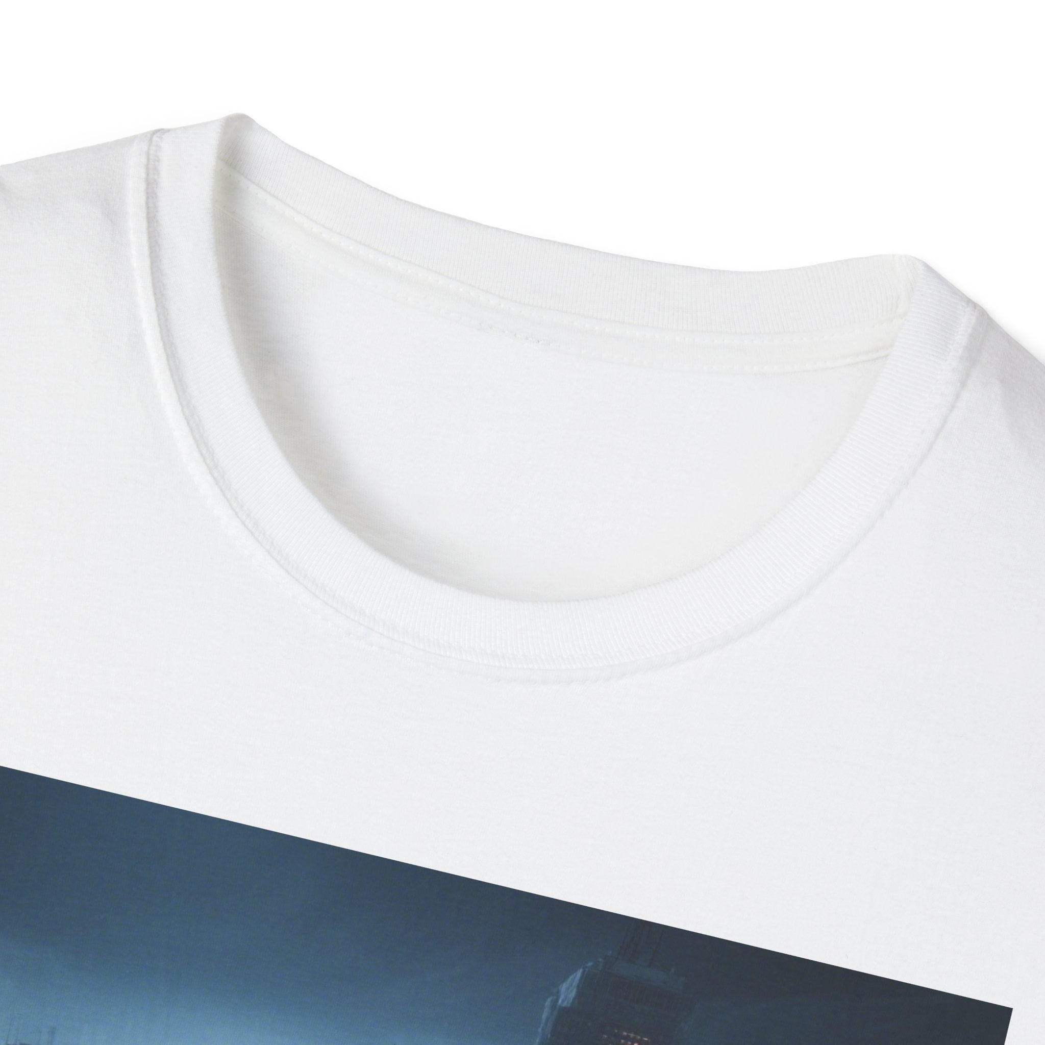 Frozen Landscape T-Shirt, Cozy Graphic Tee, Winter Adventure Apparel, Perfect Gift for Nature Lovers, Unisex Winter Wear