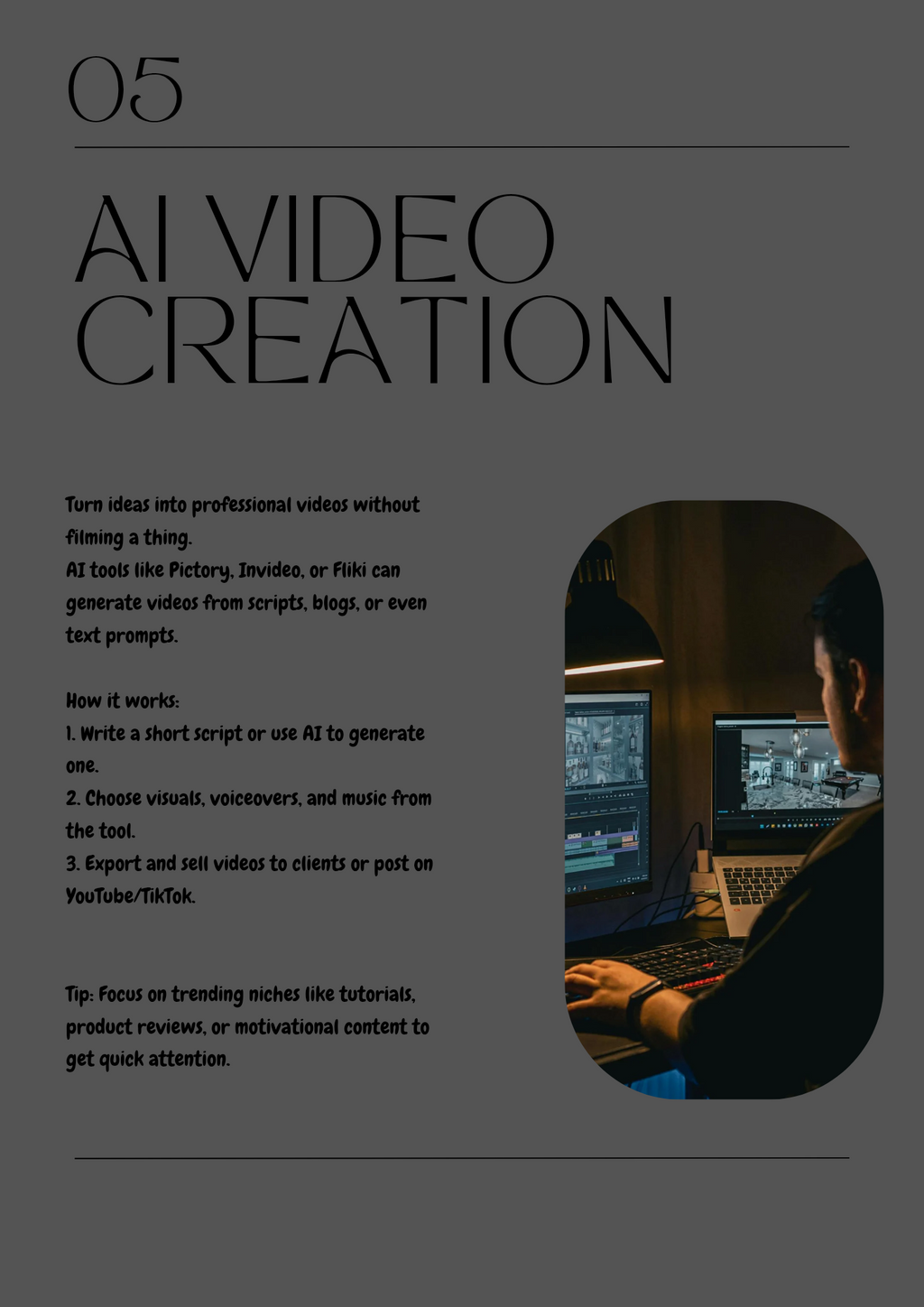 10 ways to make money with ai