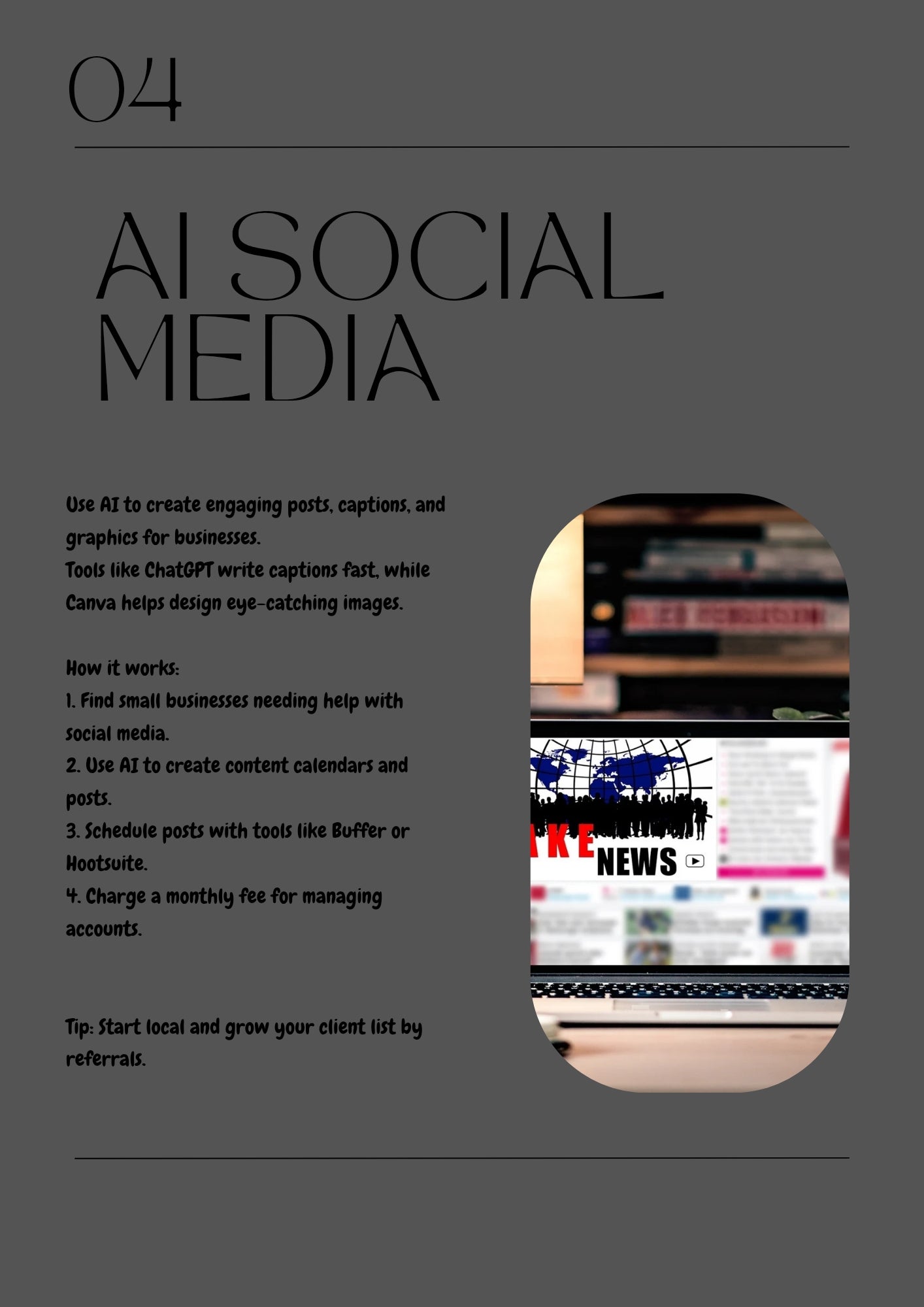 10 ways to make money with ai